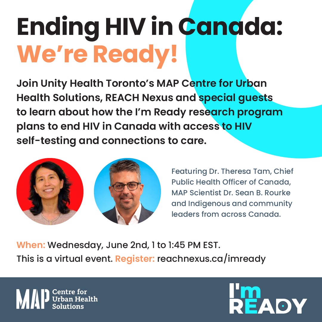 Ending HIV in Canada Together We’re Ready! I'm Ready to Know